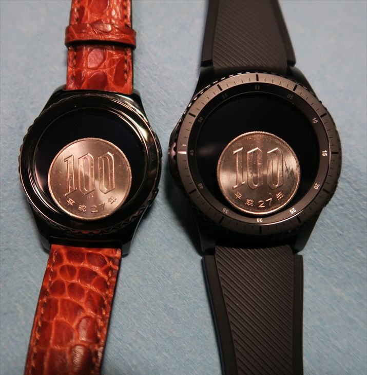 SAMSUNG Gear S3 frontierãè²·ã£ãï¼:æ®éã®ããã°