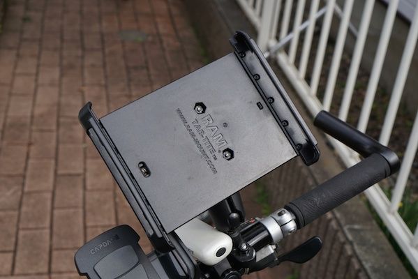 ipad mini 自転車 取り付け