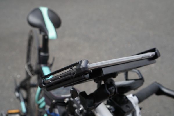 ipad mini 自転車 取り付け