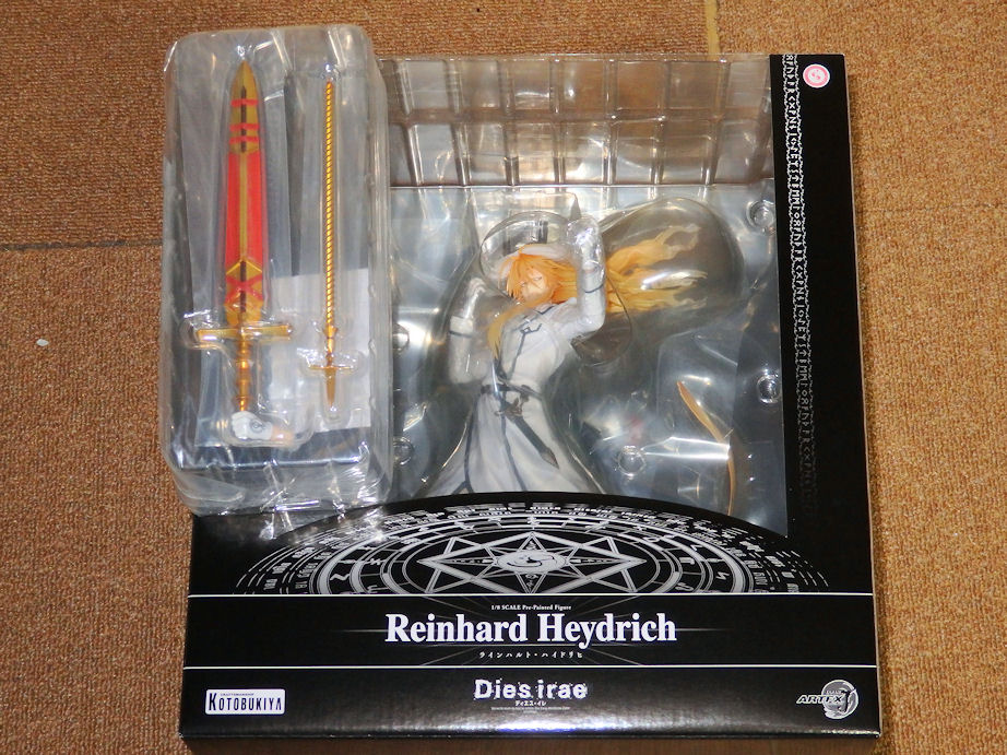 コトブキヤ Dies Irae ラインハルト ハイドリヒ 届いた 私が男キャラのフィギュアを買って何がおかしい いや おかしいな Ma Saブログ2 コトブキヤ Dies Irae ラインハルト ハイドリヒ 届いた 私が男キャラのフィギュアを買って何がおかしい いや おかしいな Ma Saブログ2