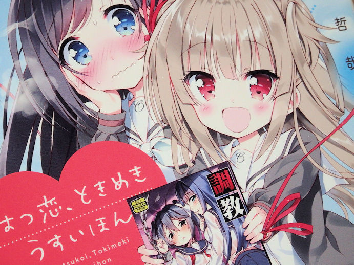 はつ恋 ときめき うすいほん 第１巻届いた 同人誌で恋のステップアップをしていく百合カップル Ma Saブログ２