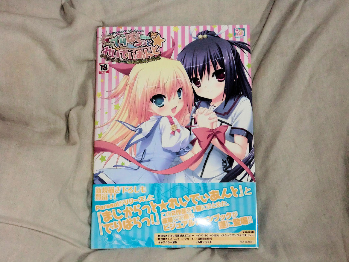 でりばらっと れいでぃあんと ビジュアルファンブック 購入 ちこたむ氏の描くロリキャラ最高 Ma Saブログ２