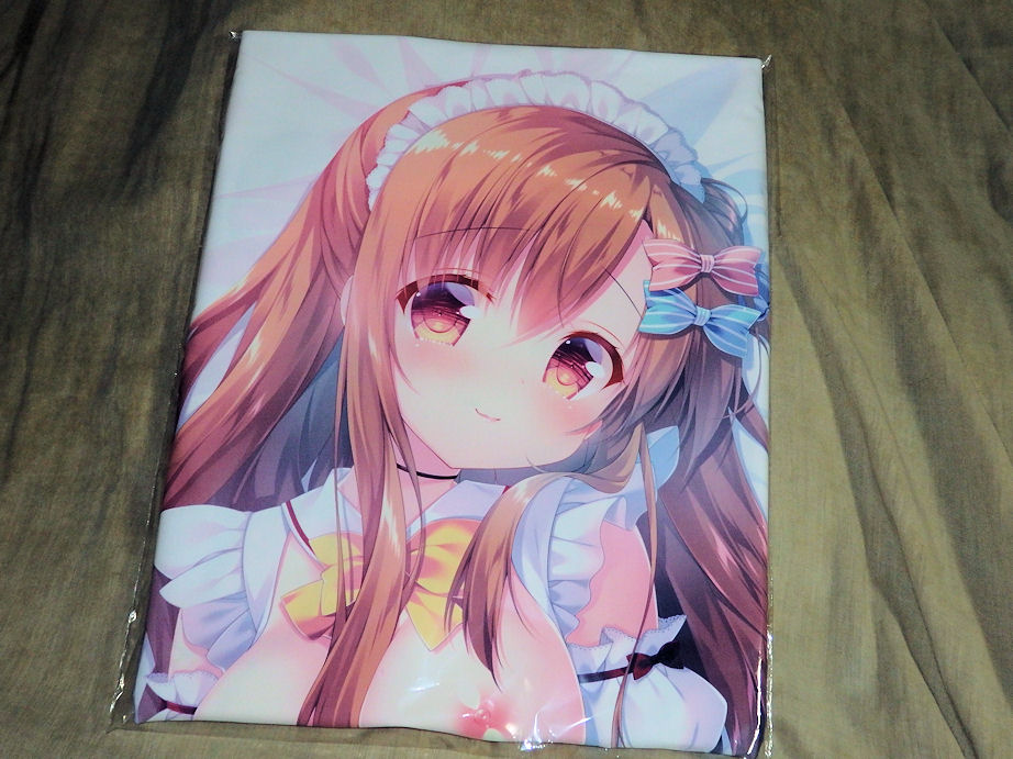 Umbrellaオリジナル 蜜桃まむ先生描き下ろし 清水蓮花 抱き枕カバー 届いた Ma Saブログ２