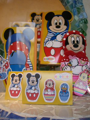 マトリョーシカグッズ : TDRあれこれDiary