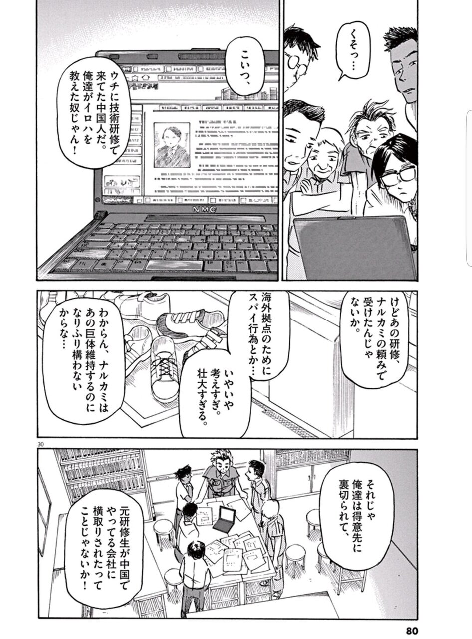 人情】下町ボブスレー漫画版「中国人研修生に技術を盗まれたぁぁぁぁスパイだったのか！我々は平和ボケしている」 : なんJ政治ネタまとめ