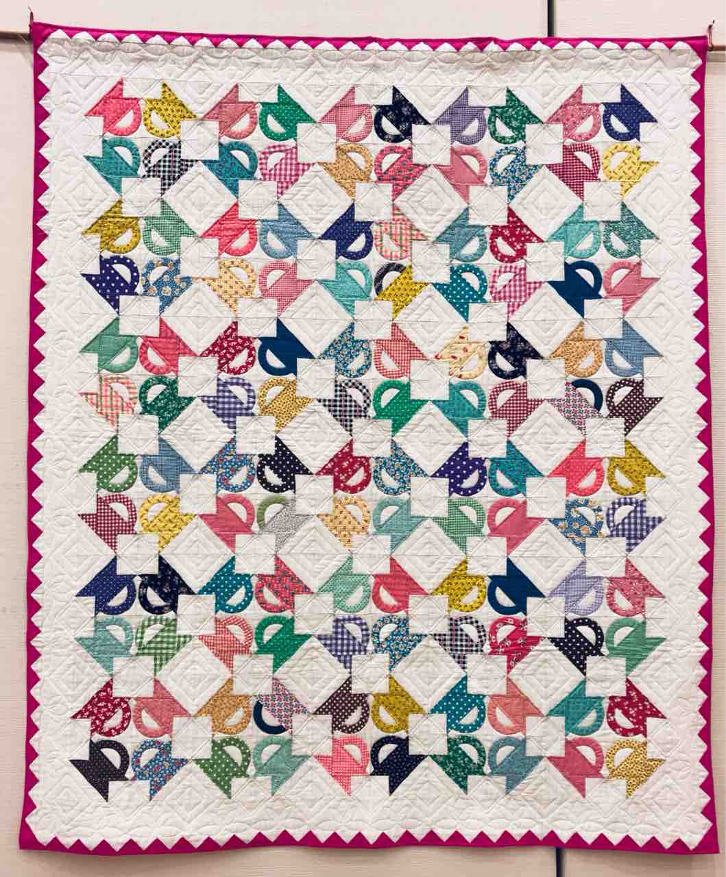 バスケットのキルト