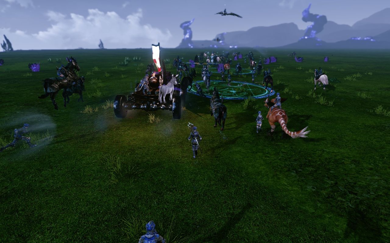 Archeage 夏といえば海 ﾊﾞｰﾁｬﾙ マーマンって言った奴 屋上
