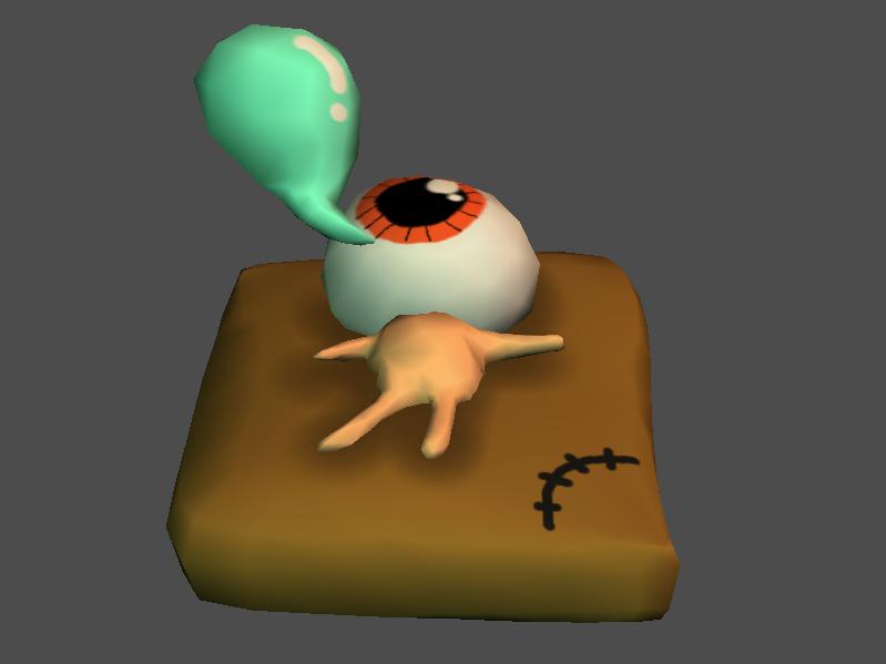 3d目玉のおやじ オレ 食う 寝る