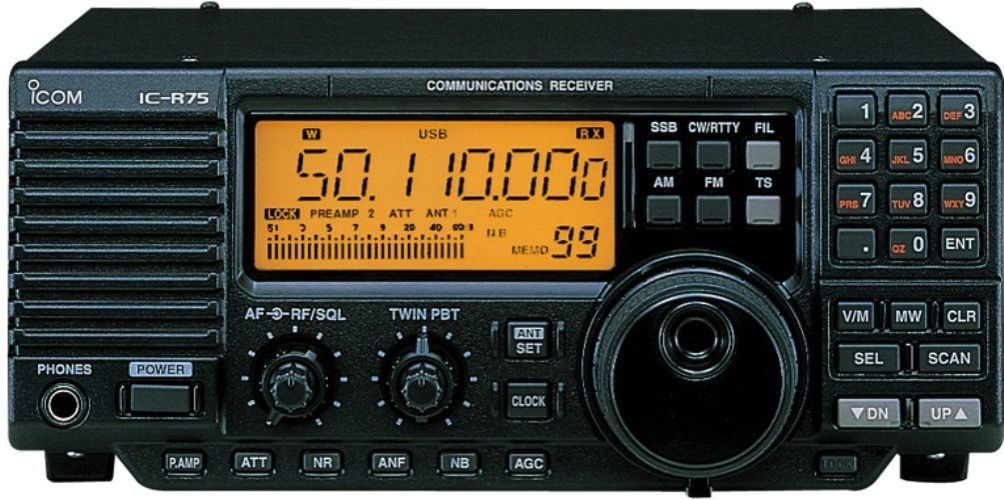 Ic R75 ブログ開設1周年、ありがとうございます。 : MacとBCLと無線の時間