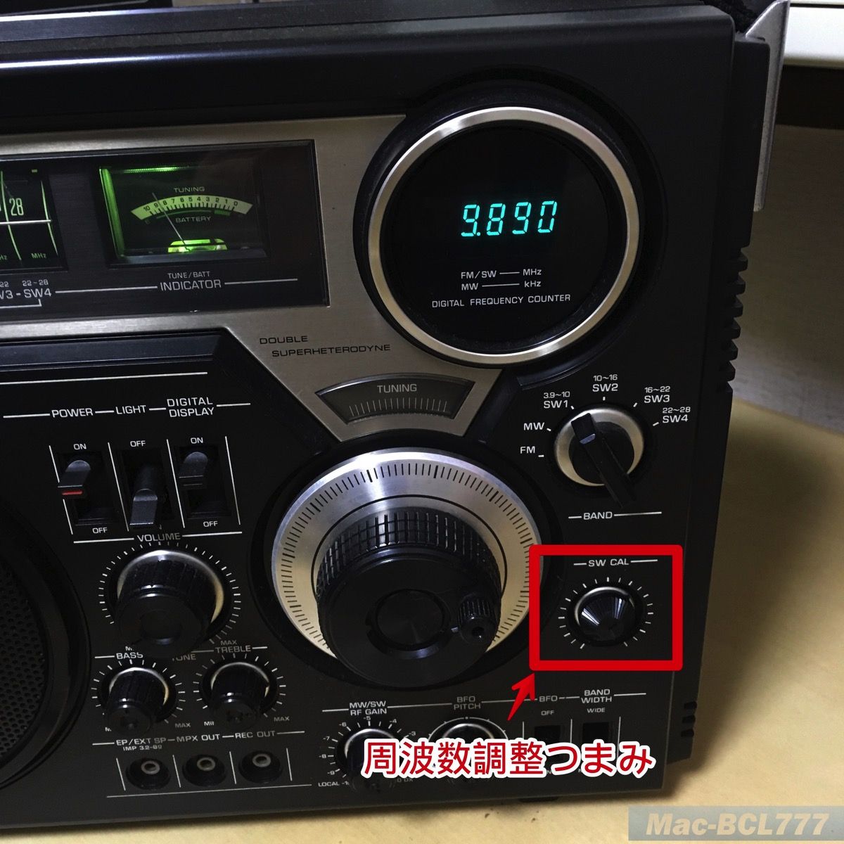 周波数 短波 ラジオ