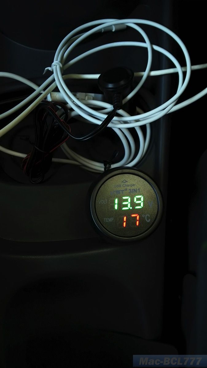 自動車のバッテリー残量の測定 Macとbclと無線の時間
