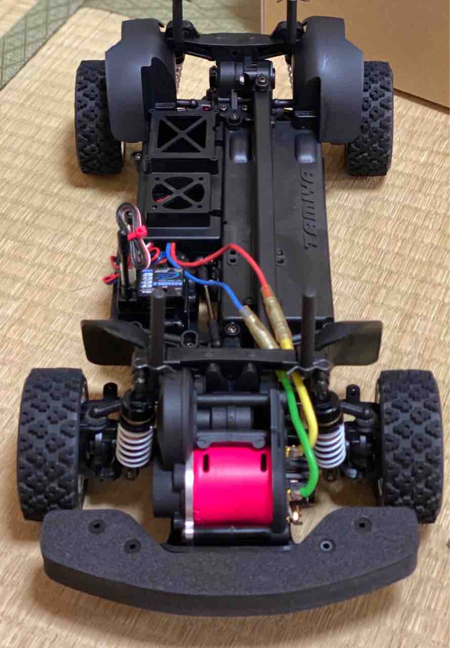 ◇ タミヤ XV01 ランチアデルタ 完成、走行 ◇ #タミヤ #XV01ランチア