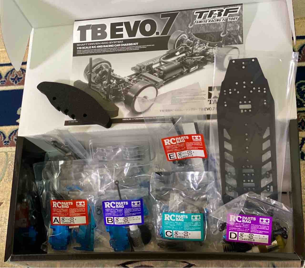 ◇ タミヤ TB EVO.7 がやって来た ◇ #ラジコン #RCFreak50 #TBEvo7 : My Hobby GoGo‼️  ～ラジコン、オーディオ、ガジェット好きの日記～
