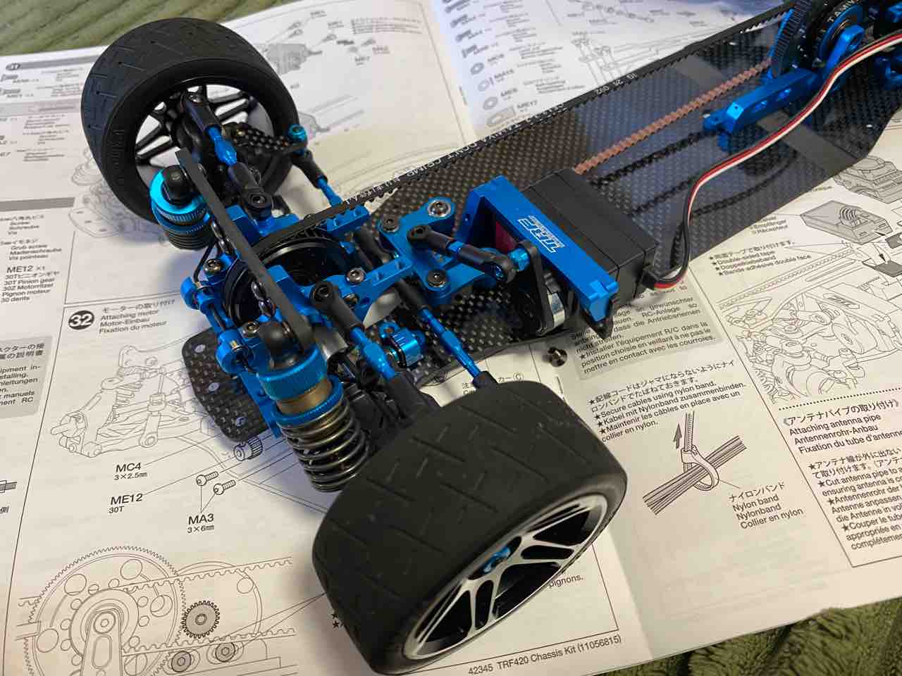 タミヤ Trf4 組立て完成 かな タミヤ Trf4 40rc ラジコン My Hobby Gogo ラジコン オーディオ ガジェット好きの日記