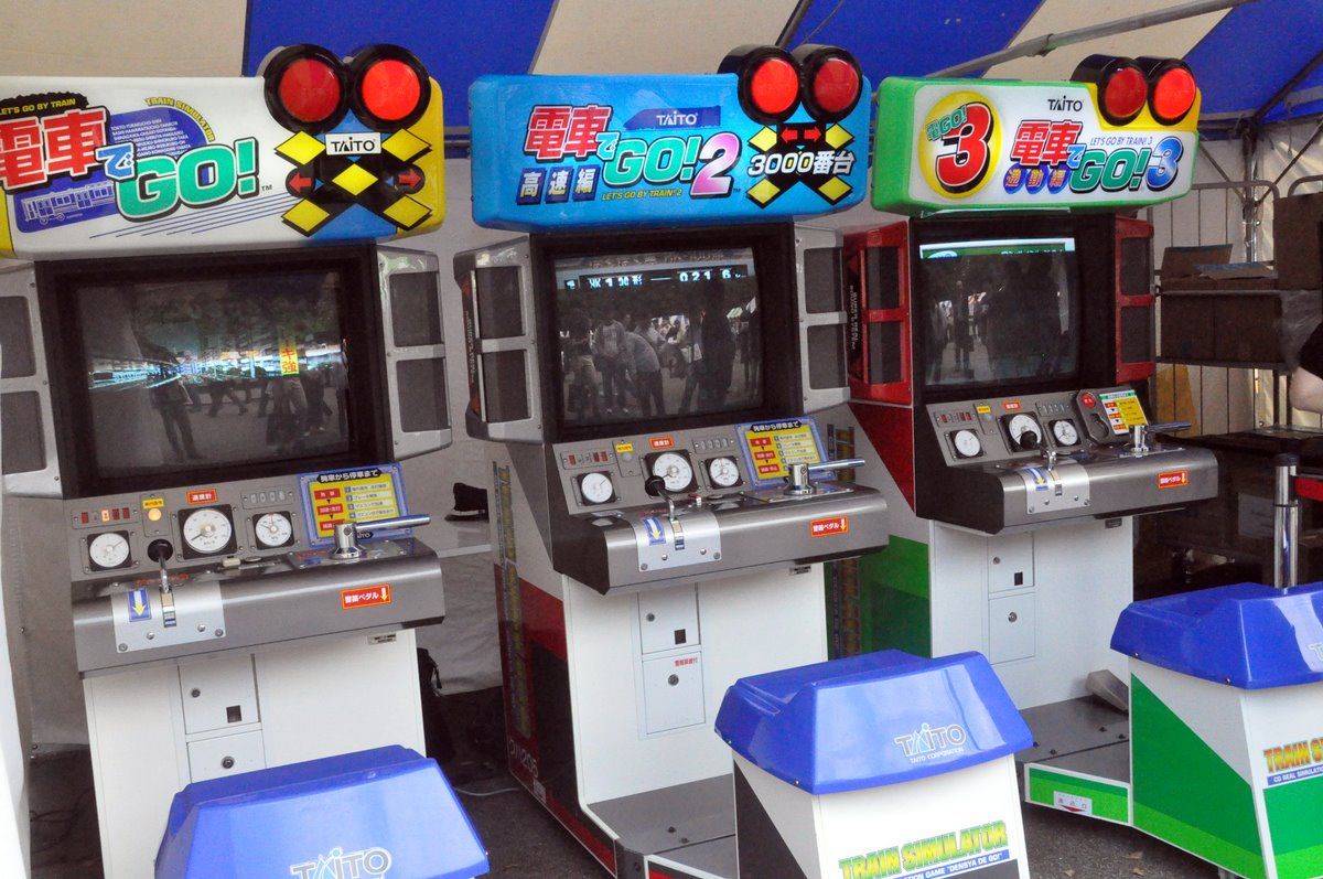 ゲーム感想・評価まとめ＠2ch : もう一度やりたい！懐かしの1980～90年代の操縦式体感アーケードゲーム 1位電車でGO！
