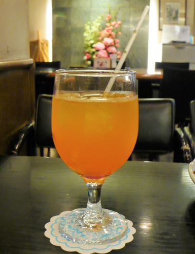 花とスカッシュ