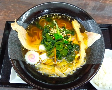 三杉わさび中華そばアップ