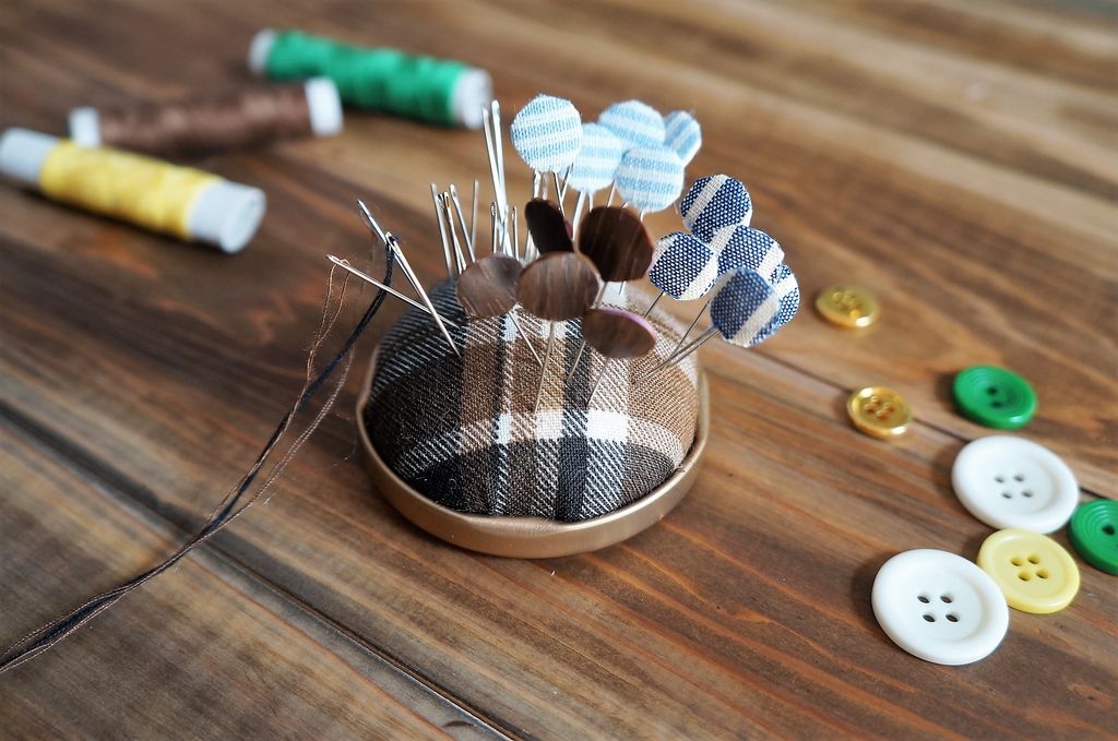 ピンクッション作って まち針をリメイクしたら やーん可愛い てなる件 Live Love Laugh Maca Home