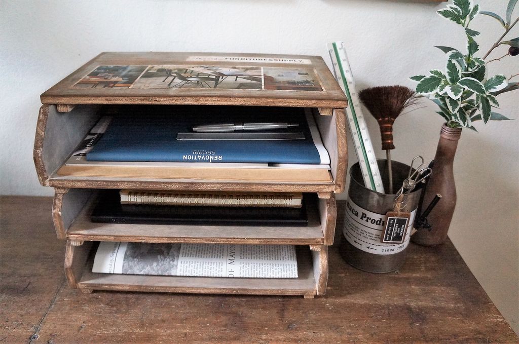 簡単diy 合板で書類ケース また 今度は縦バージョンで Live Love Laugh Maca Home