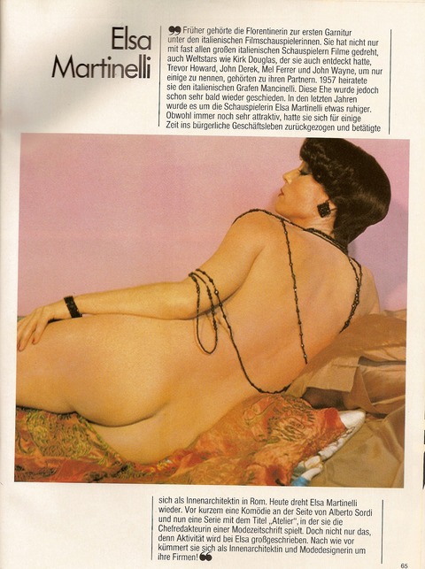 Elsa Martinelli @ Weltstars ohne Hüllen 1986 02