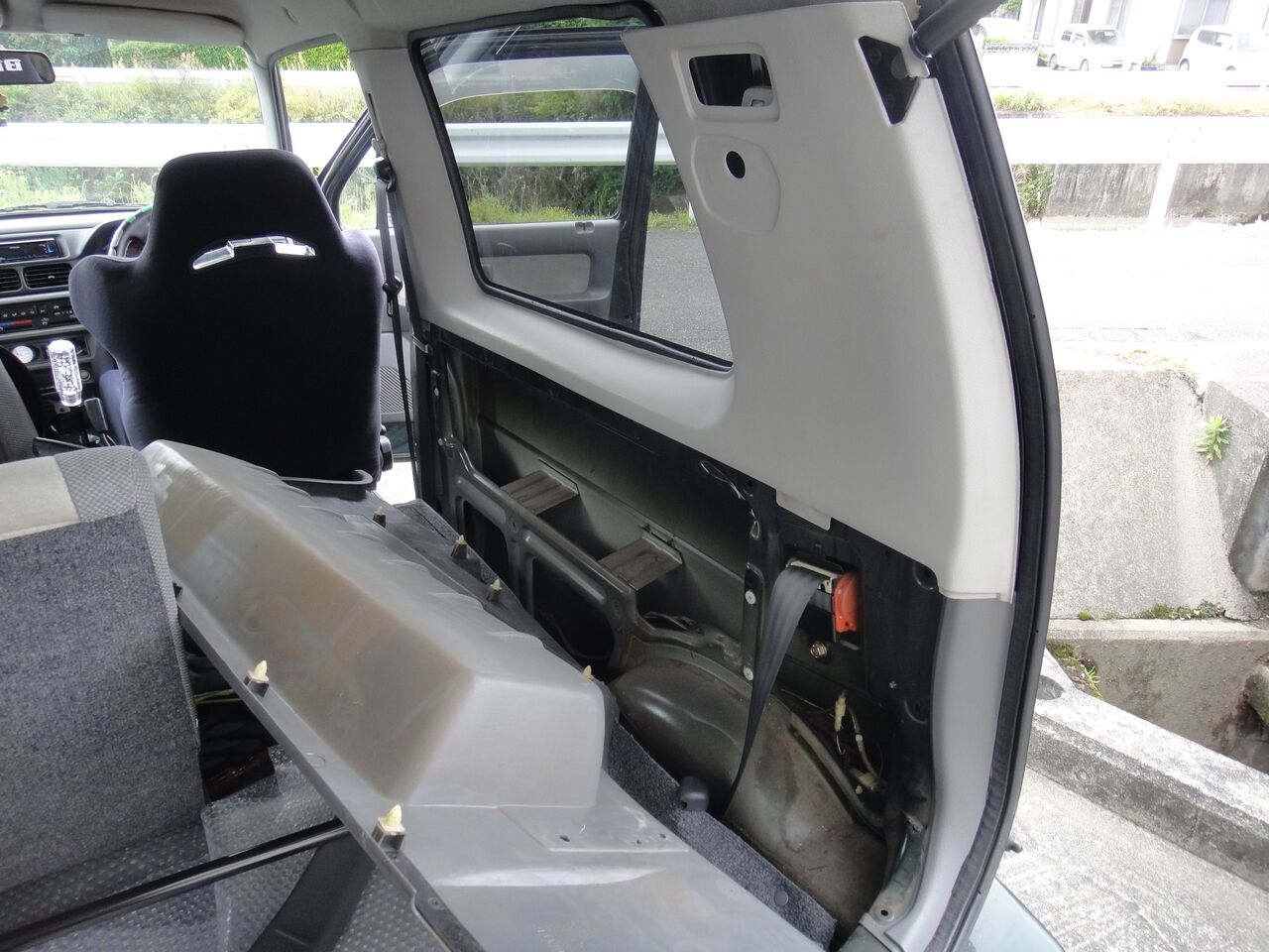 純正opサテライトスピーカー 取付編 週末ガレージ日記