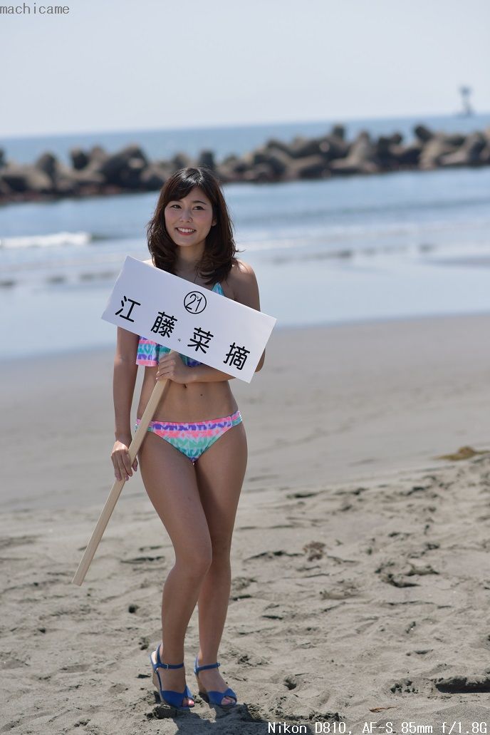 17ミス湘南コンテスト水着撮影会 江藤 菜摘 さん 町カメさんの写真便り