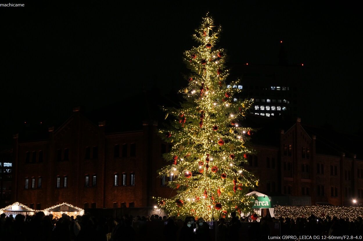クリスマスの夜 In Yokohama 2 町カメさんの写真便り