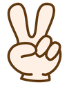 yubi_peace_illust_708