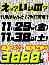 えっいいの?11月用