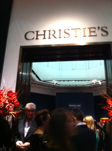 CHRISTIE'S　ロシアのパーティー