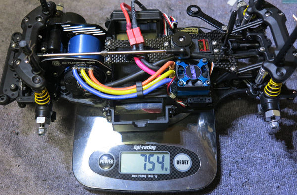 ガンベイド用カーボンシャーシセット : MachineのRC道