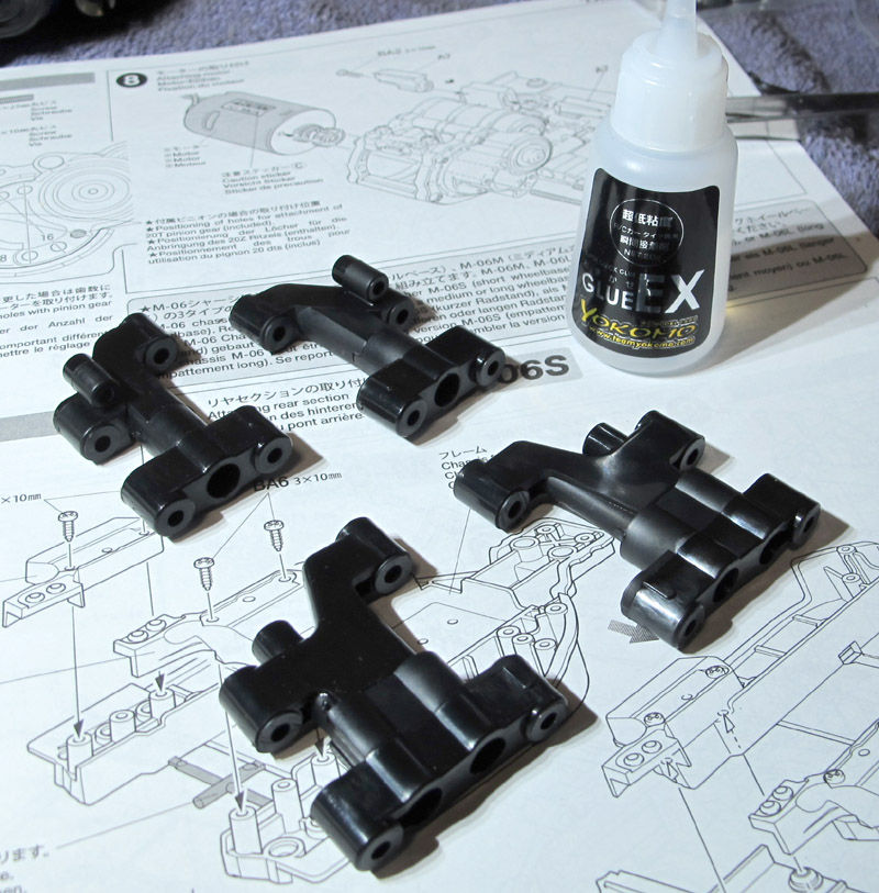 M-06PRO』組み立て（シャーシ編） : MachineのRC道