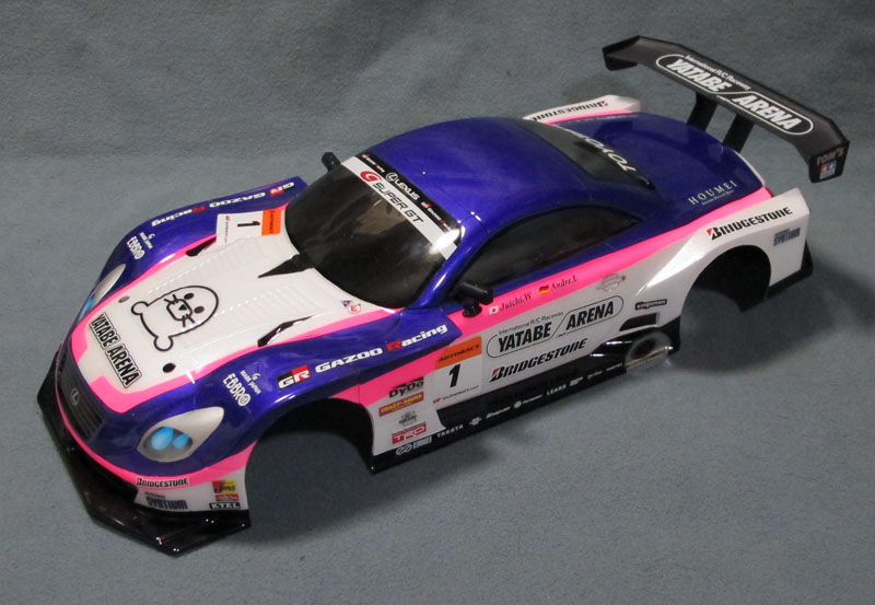ヨコモのGT500を作る～ボディ仕上げ : MachineのRC道