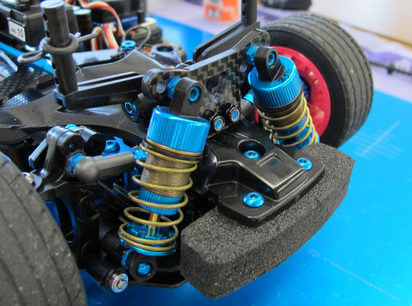 タミヤ RC M-06 マックイーン 制作途中 タミヤ RC M-06 マックイーン