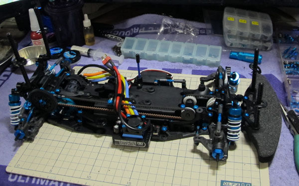 タミヤ『TA06PRO』の組立て（4）～完成！ : MachineのRC道