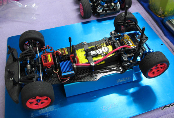 谷田部のスポーツコースでGT500のセッティング : MachineのRC道