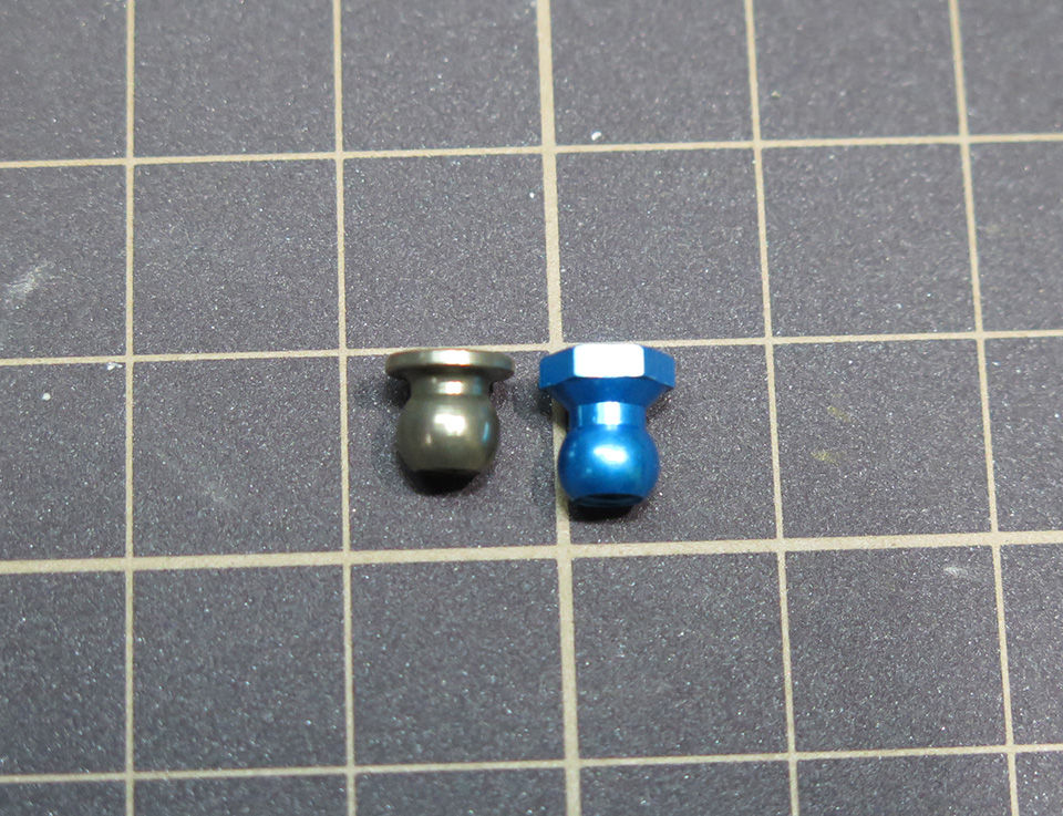 Machineのrc道 M 08 ピロボールナット交換でダンパーセッティングをスムーズに Machineのrc道 M 08 ピロボールナット交換でダンパーセッティングをスムーズに