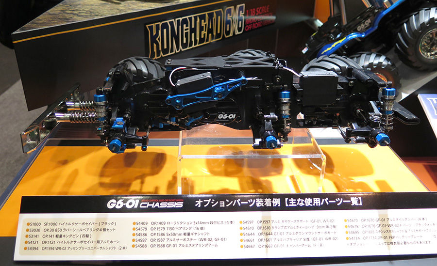 56th静岡ホビーショー】タミヤ コングヘッド【G6-01】 : Machine