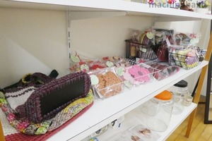 街知の箱　店内　popo**（ポポ）さん作品コーナー
