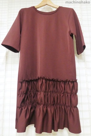 ザラワンピース　L~LL　大き目　大きめ　ワンピース　ザラ　ZARA　中古　古着