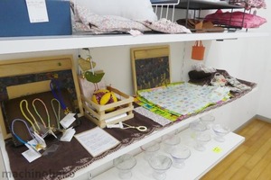 街知の箱 店内 ちいやさん作品コーナー