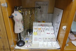 街知の箱　店内　michimaruyaさん作品コーナー