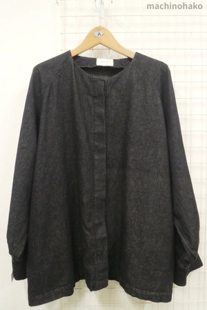 grove　黒デニムジャケット　ワールド　デニム　黒　ブラックデニムジャケット　ブラックデニム　中古