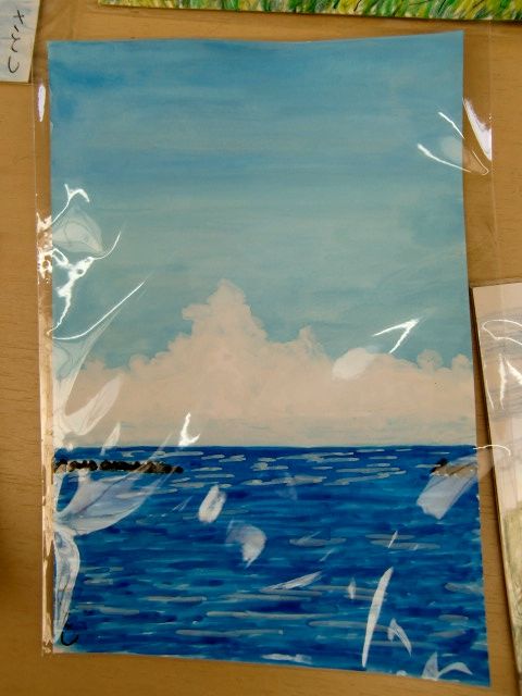 令和になって初めての絵手紙イベント 脇道個展 街知の箱 まちのはこ