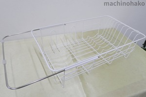 シンク用カゴ　伸縮　かご　水切り　みず切り　食器置き　中古