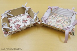 リボントレイ フランス雑貨 カルトナージュ