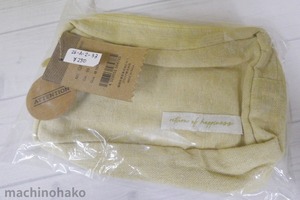 ファスナーポーチ　マチ付　未使用