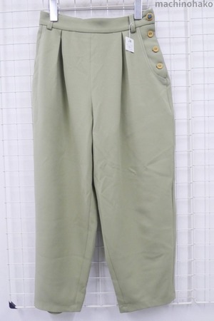 Jocomomola　ホコモモラ　パンツ　草色　くすみグリーン　くすみみどり　