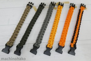 パラコード　ブレスレット　レノファ　応援ブレスレット　推しチーム　推しのカラー
