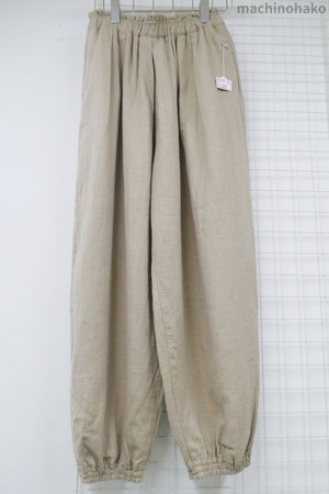 ベージュ　綿　コットンパンツ　モンペ　値下げ